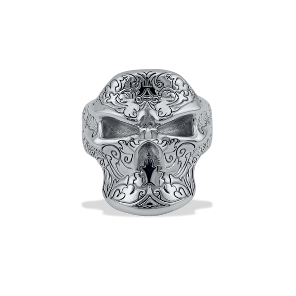 Skull Forest Men's Pattern Ring | CHC FINE JEWELRY