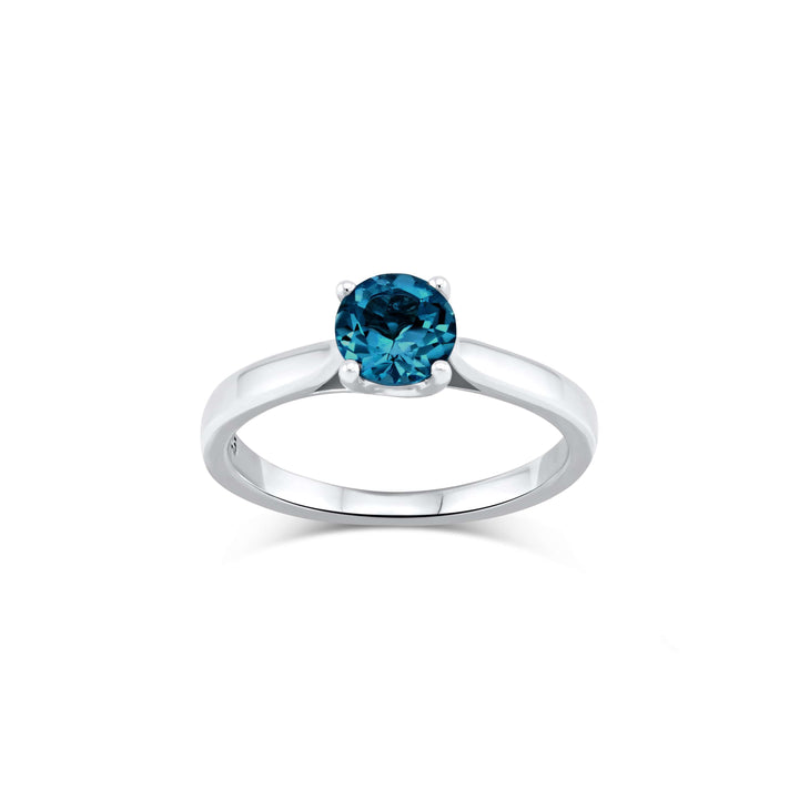 6mm Natural Gemstone Solitaire Ring | CHC FINE JEWELRY